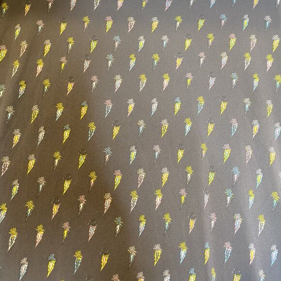 LuLaRoe T-Shirt Maxi Dress S Gray Short Sleeve Jersey Stretch Flowing Slinky - Picture 6 of 7